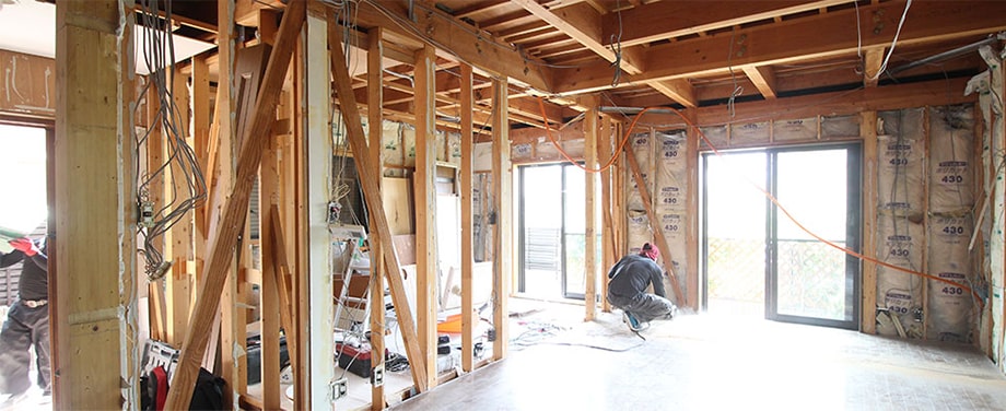 リノベーション工事の様子