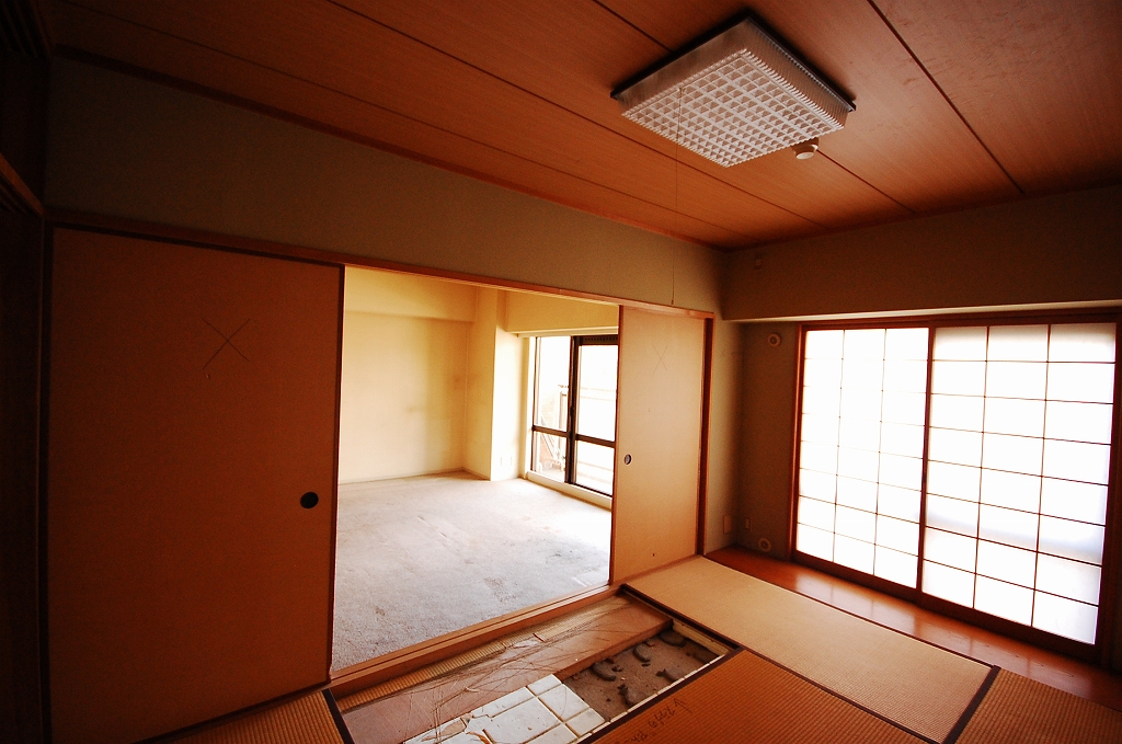 施工前の和室