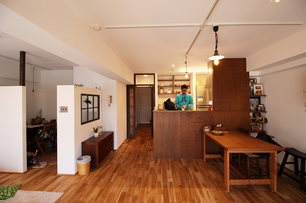 「好き」に囲まれたマンションリノベーション