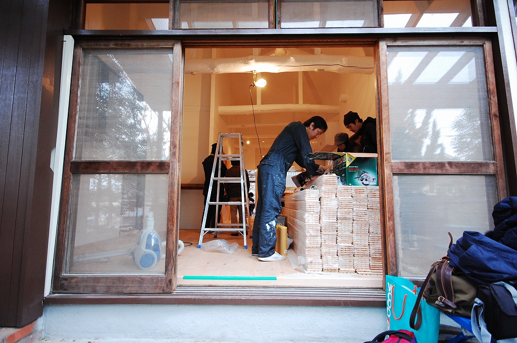 セルフリノベーション風景②