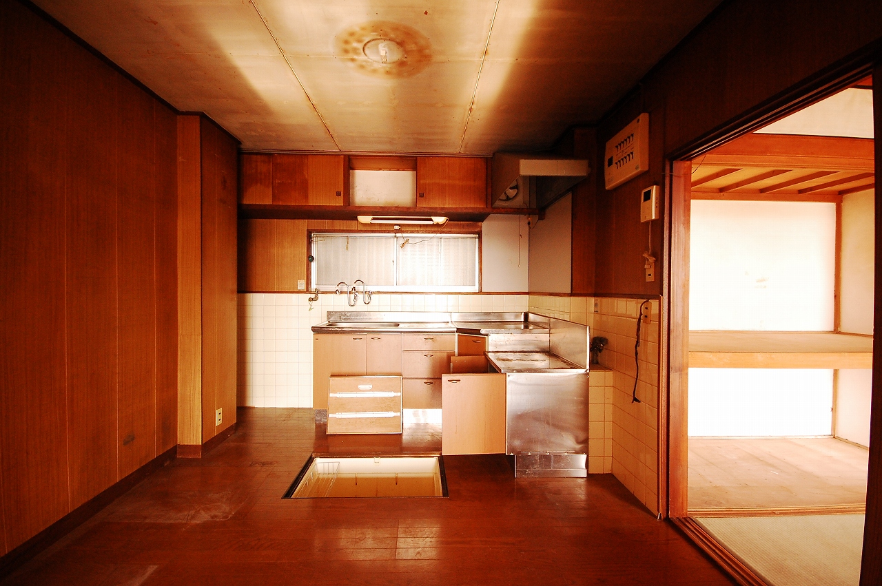 施工前のキッチン