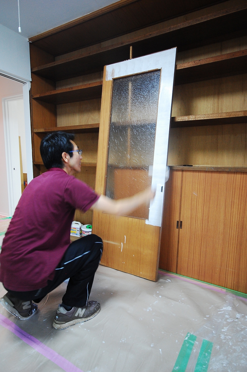 セルフリノベーションにも挑戦