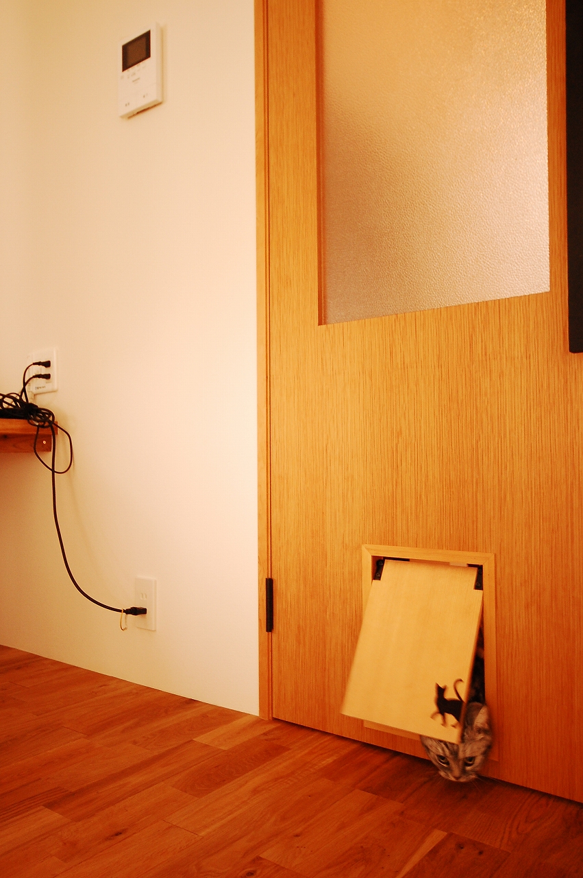 ネコちゃん用の扉