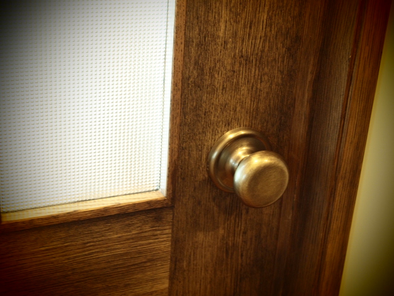 こだわりのドアノブ