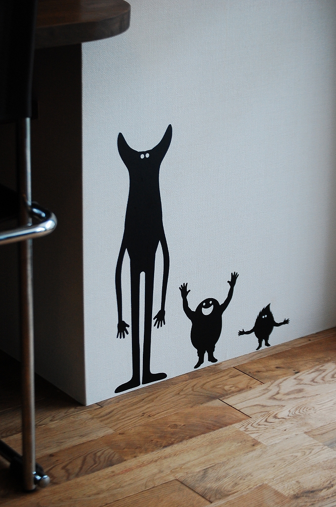 遊び心があふれるウォールステッカーたち