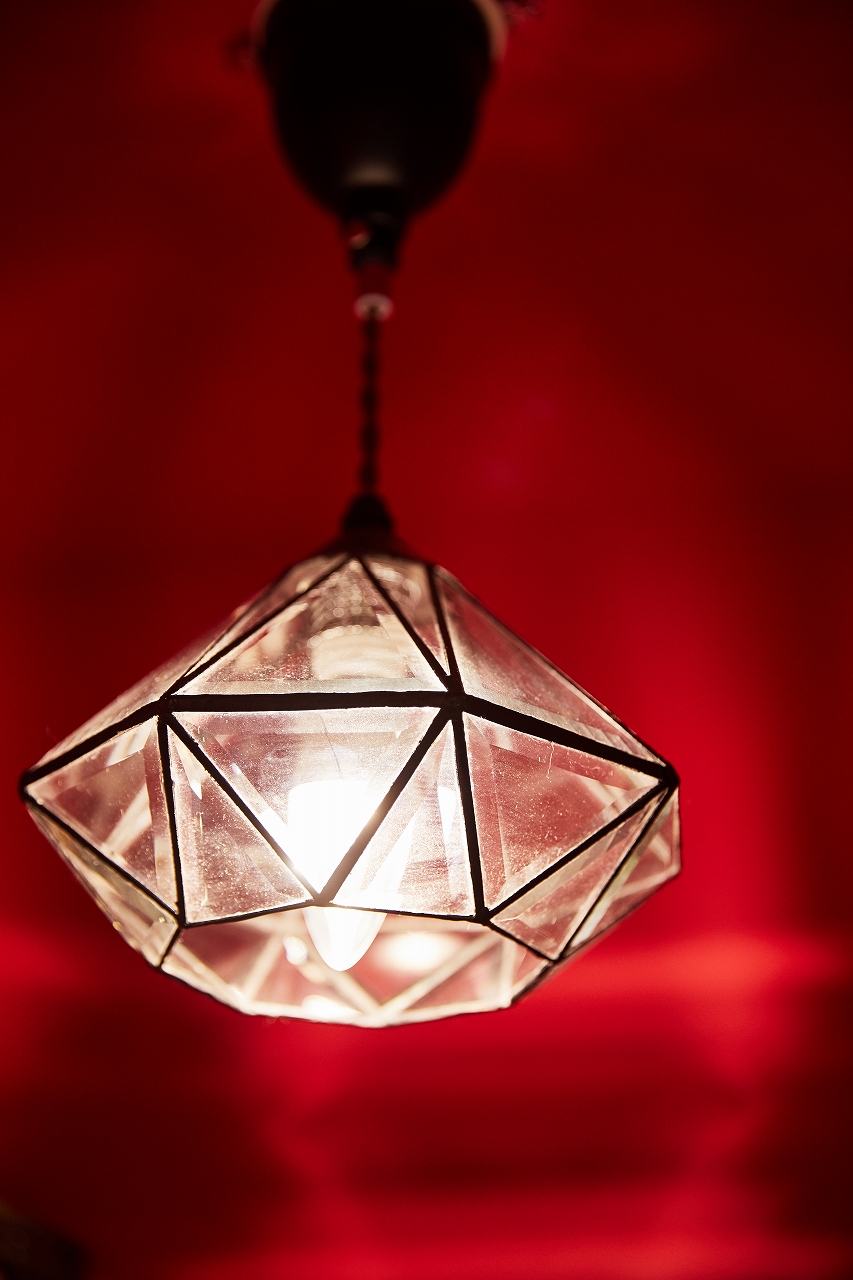 照明にもこだわりを