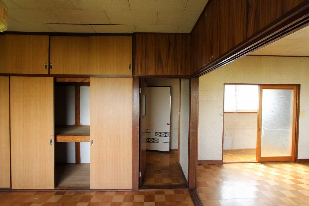 施工前のリビングダイニング