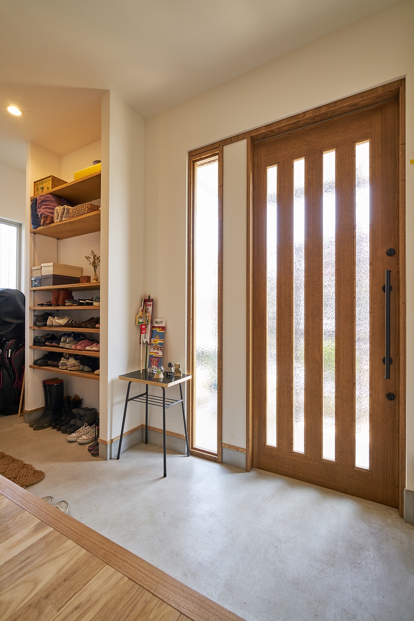 玄関の土間収納