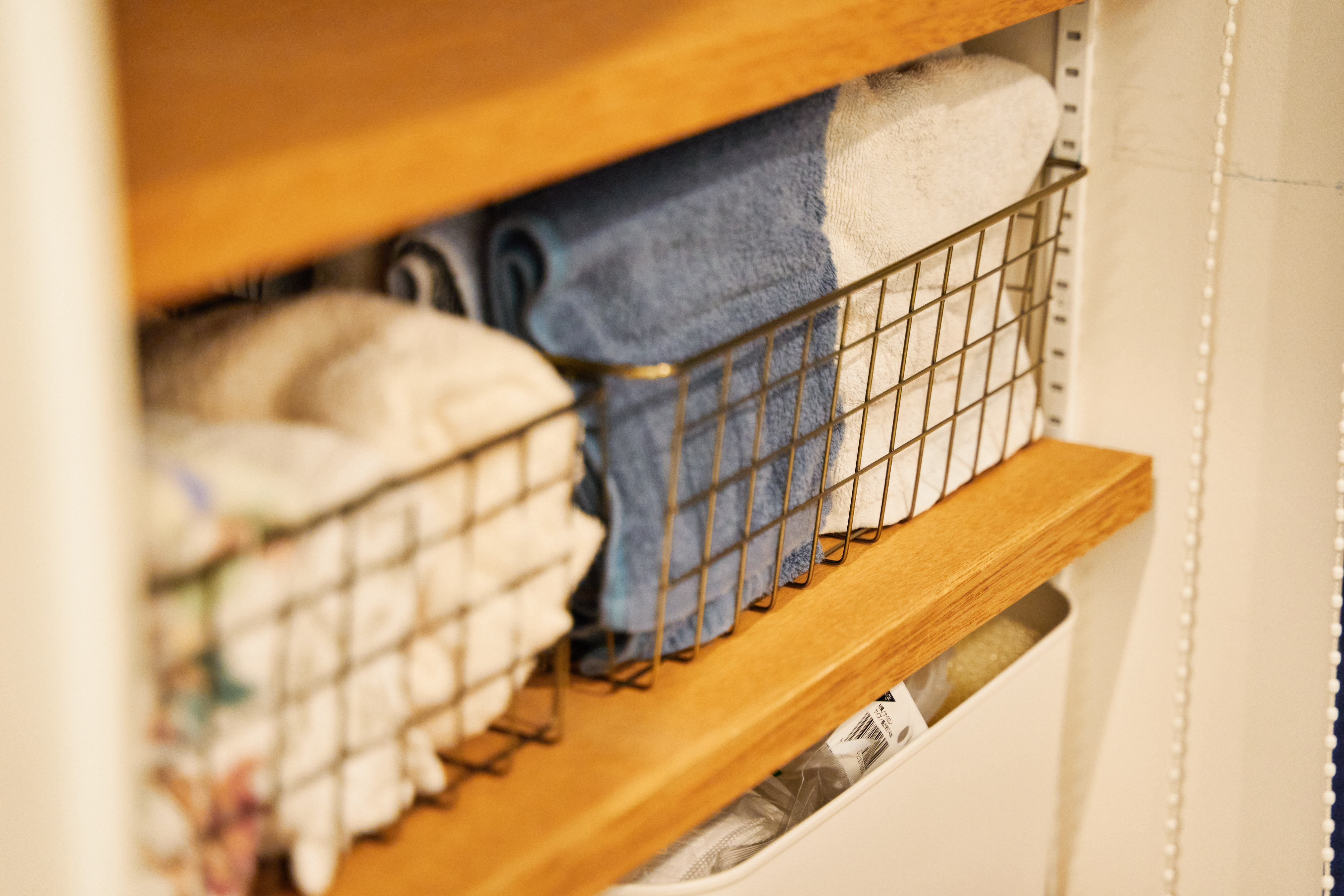 収納場所は大半を可動棚に