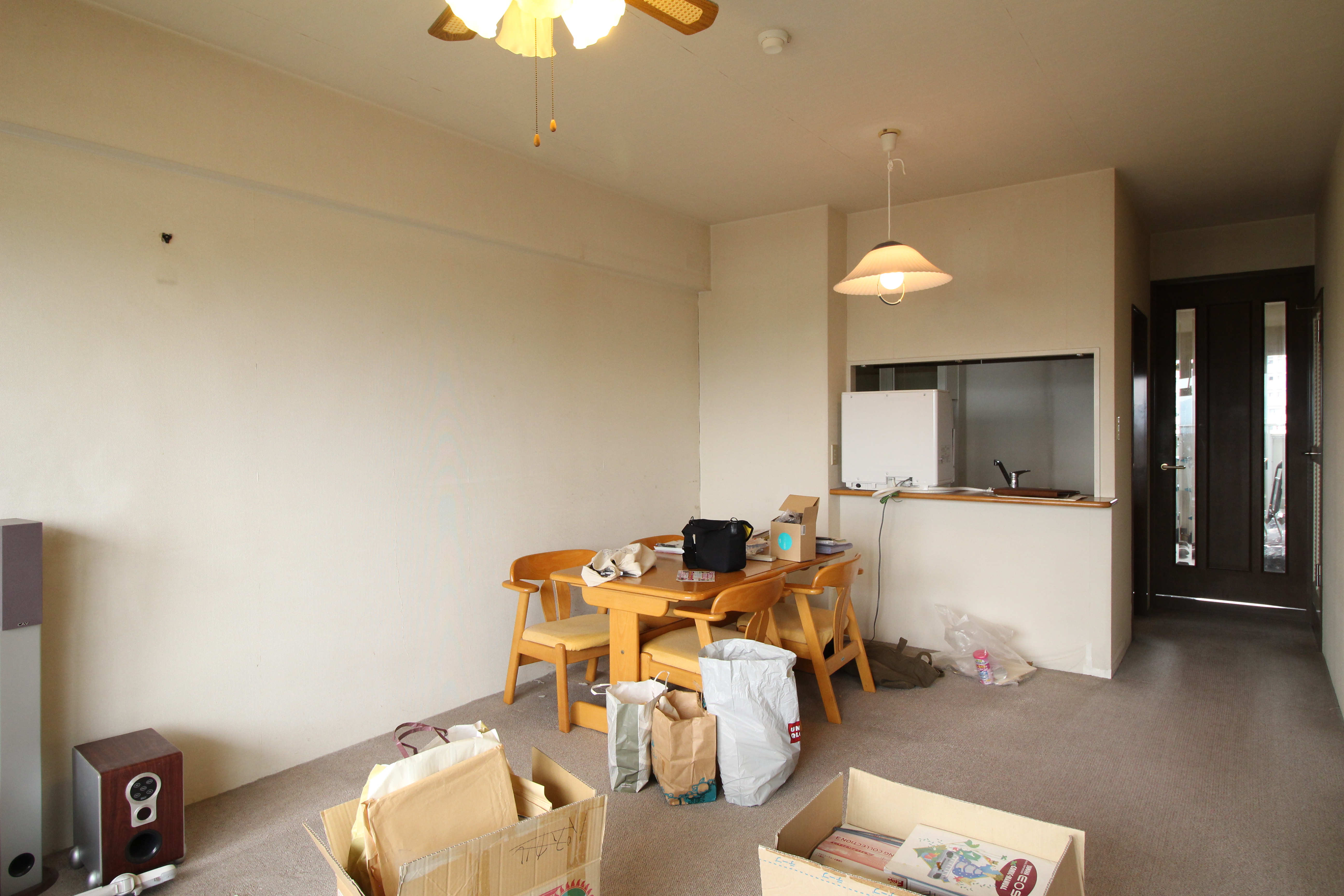 施工前のリビング