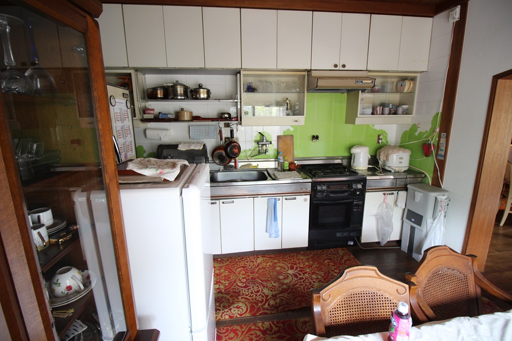 リノベーション前のダイニングキッチン