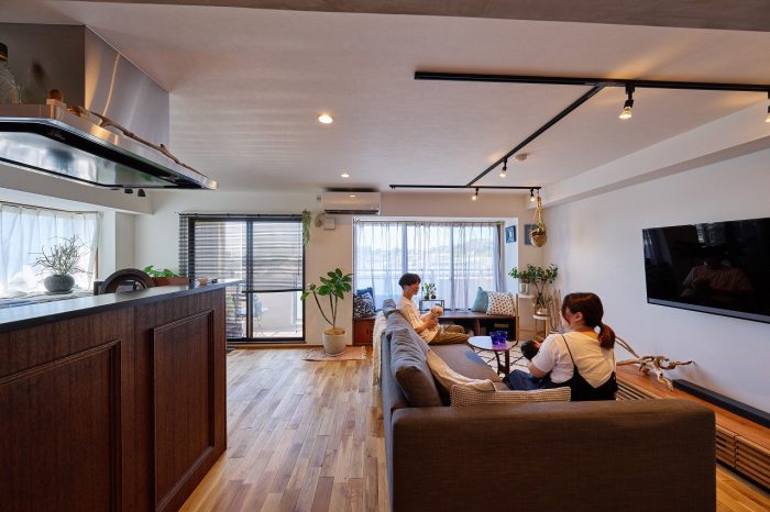 実際のマンションリノベーション空間を体感できます！