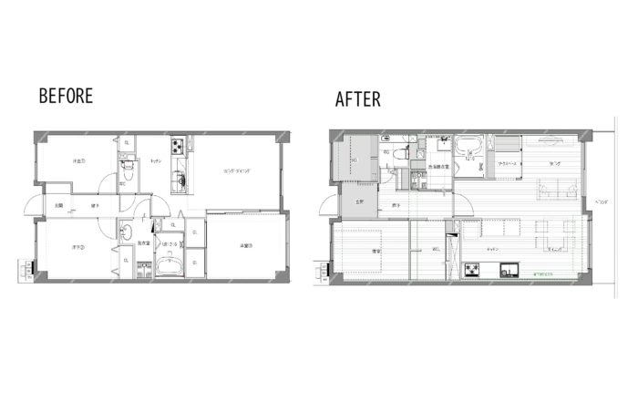 間取りBEFORE-AFTER